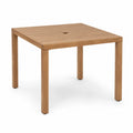 Square Teak Outdoor Dining Table 80cm