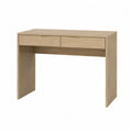 Wood Rectangular Desk with Drawers 120cm x 48cm x 75cm