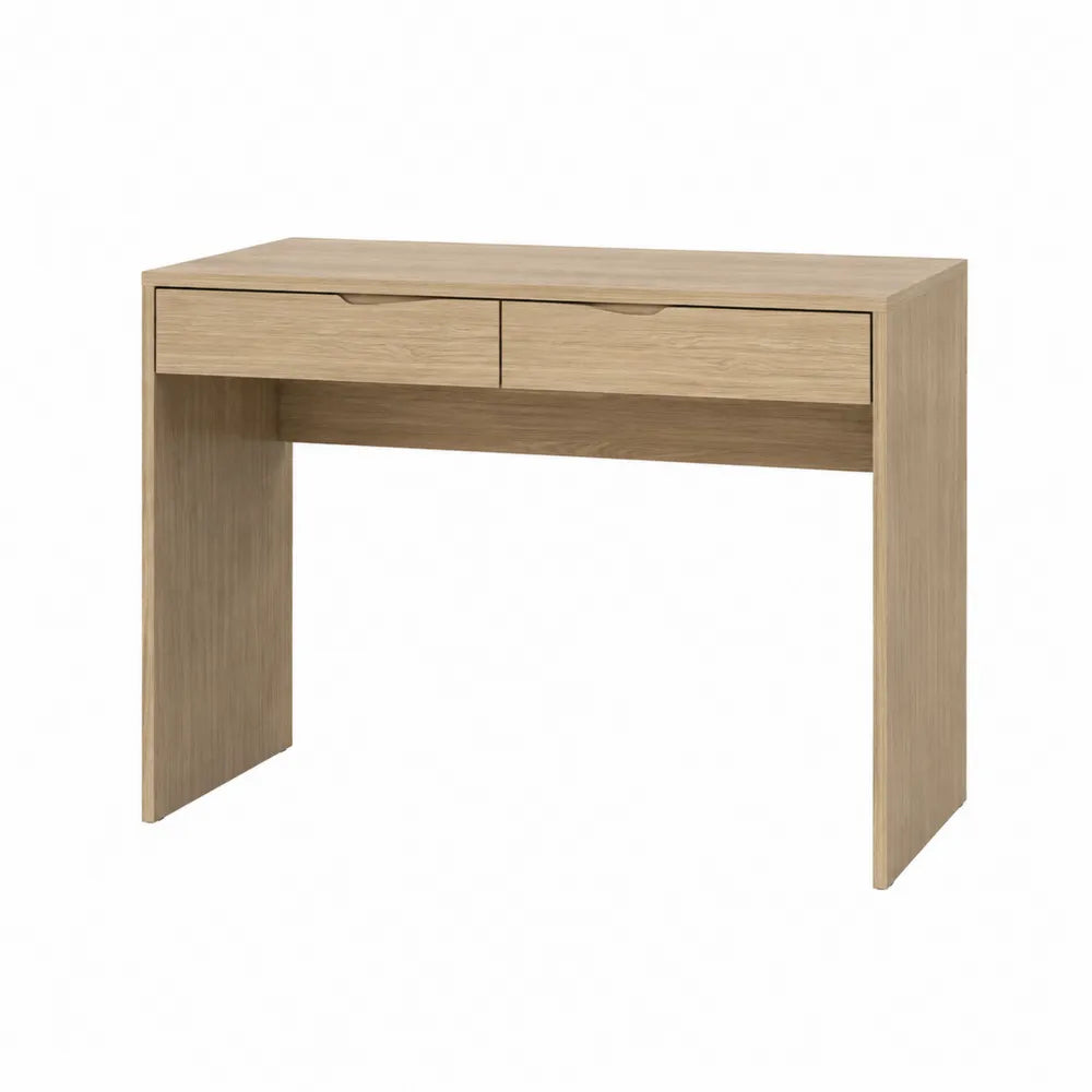 Wood Rectangular Desk with Drawers 120cm x 48cm x 75cm