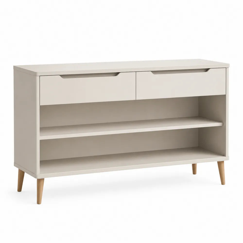 Console Table MDF Light Beige 120cm